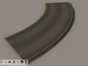 18 street road - realistic 3D Model