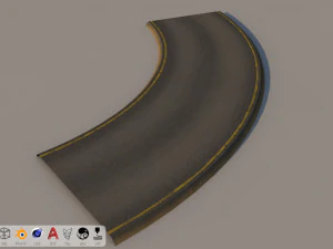 18 street road - realistic 3D Model