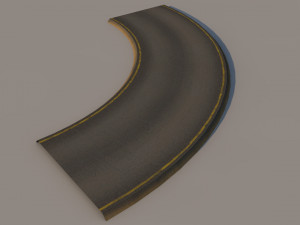 18 street road - realistic 3D Model