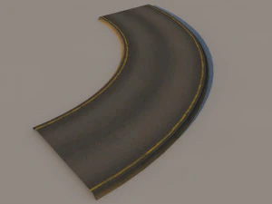 18 street road - realistic 3D Model