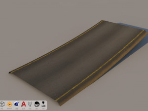18 street road - realistic 3D Model