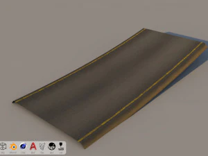 18 street road - realistic 3D Model