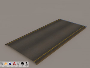 18 street road - realistic 3D Model