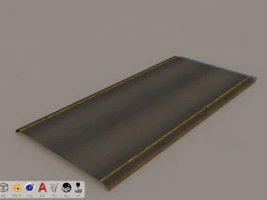 18 street road - realistic 3D Model