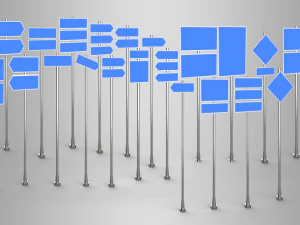 23 sokak tabelası 3D Model