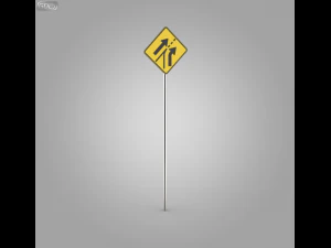 38 street signs 3D Model