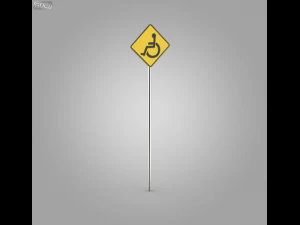38 street signs 3D Model