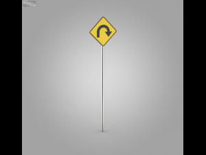38 street signs Model 3D