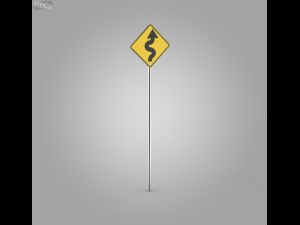 38 street signs Model 3D