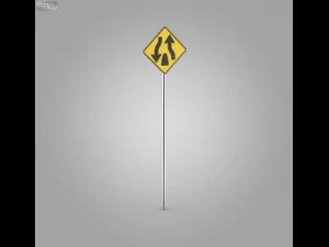 38 street signs 3D Model