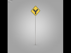 38 street signs Model 3D
