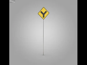 38 street signs 3D Model