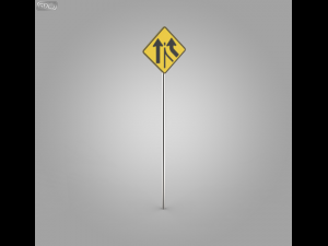 38 street signs Model 3D