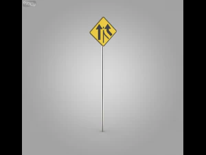 38 street signs 3D Model