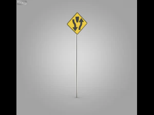 38 street signs 3D Model