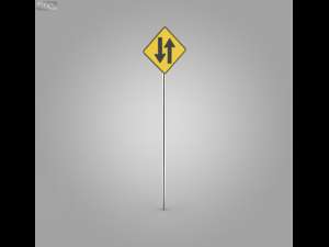 38 street signs Model 3D