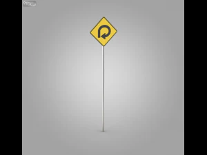 38 street signs 3D Model
