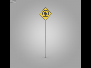 38 street signs Model 3D