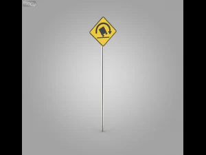 38 street signs 3D Model