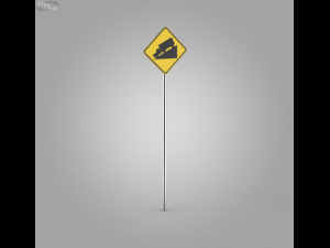 38 street signs Model 3D