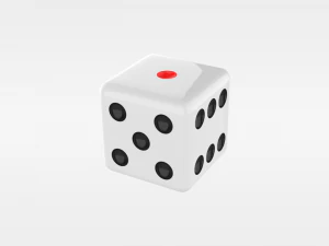 dices 3D Model