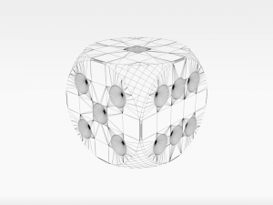 red dices 3D Model