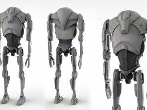 b2 super battle droid 3D Model