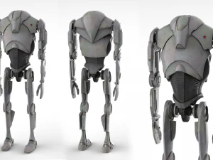 b2 super battle droid 3D Model