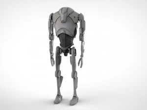 b2 super battle droid 3D Model