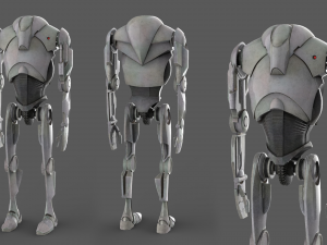 b2 super battle droid 3D Model