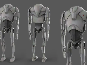 b2 super battle droid 3D Model