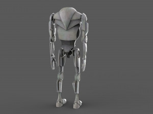 b2 super battle droid 3D Model