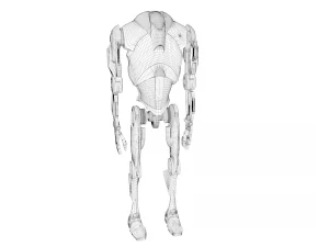 b2 super battle droid 3D Model