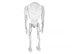 b2 super battle droid 3D Model