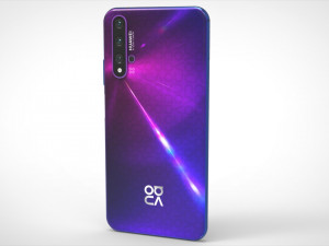 huawei nova 5t 3D Model