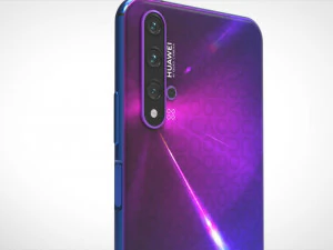 хуавей нова 5т 3D Модель