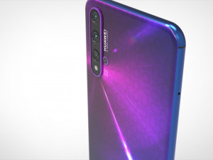 huawei nova 5t 3D Model