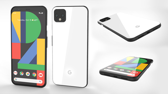 google pixel 4 xl 3D Model .c4d .max .obj .3ds .fbx .stl .blend 