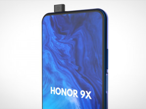 huawei honor 9x 3D Модель
