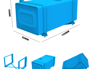 fuel tank 114 Modelo de Impressão 3D