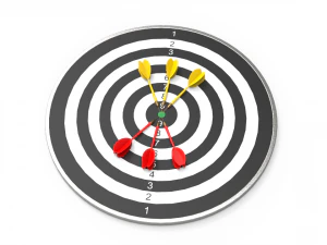 dartboard - realistic 3D Model