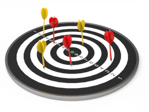 dartboard - realistic 3D Model