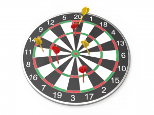 dartboard - realistic 3D Model