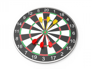 dartboard - realistic Modelo 3D