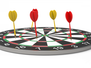 dartboard - realistic Modelo 3D