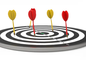 dartboard - realistic 3D Model