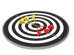 dartboard - realistic 3D Model