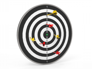 dartboard - realistic Modelo 3D