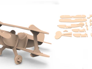 飛行機 3Dプリントモデル