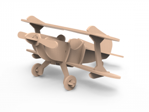 plane Modelo de Impressão 3D